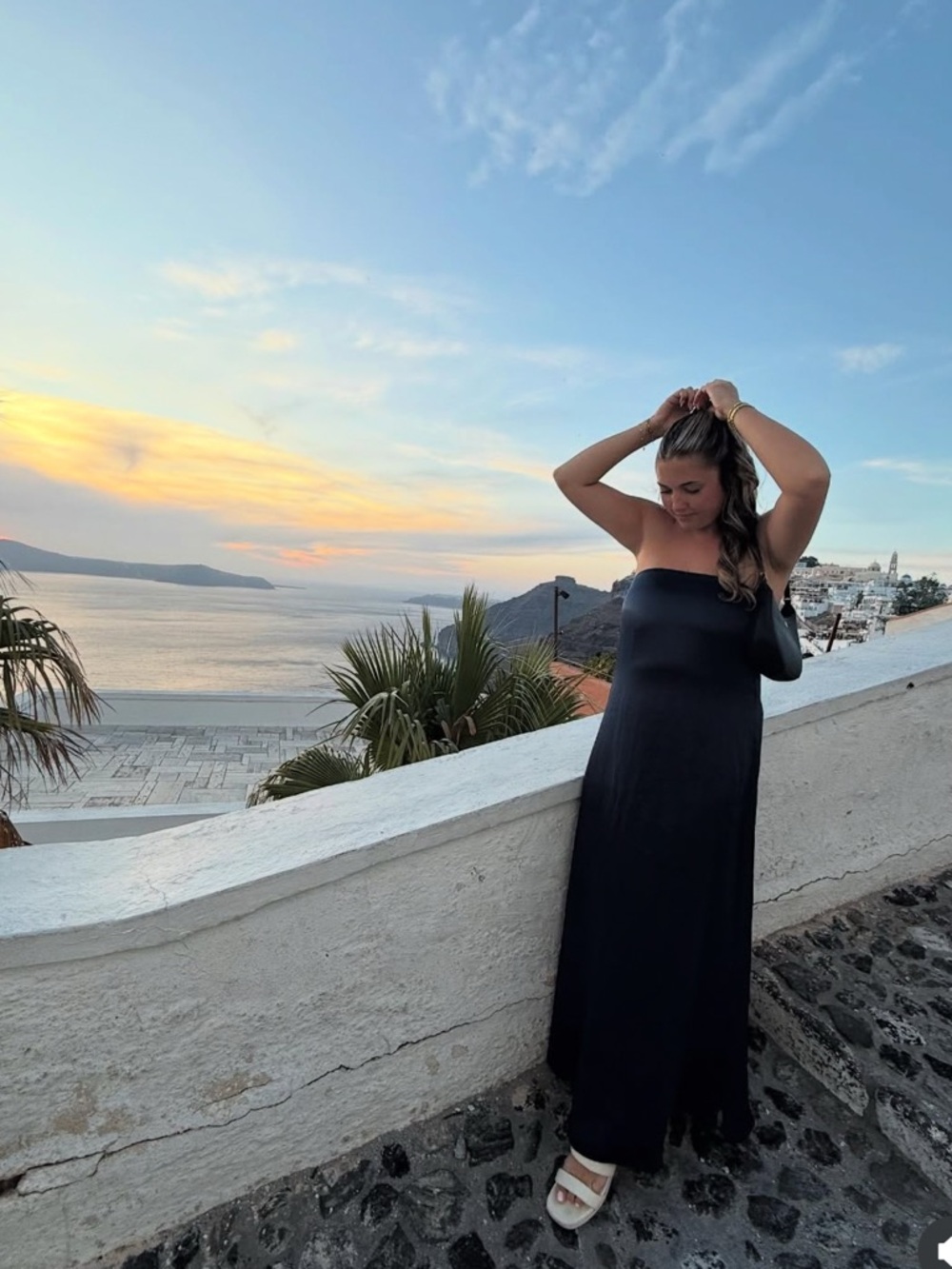 Abercrombie & Fitch Strapless Navy Blue Strapless Maxi Dress